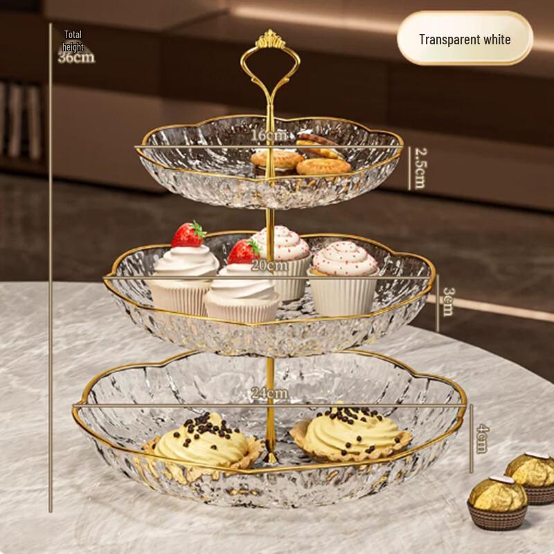 Elegant Multi-tier Dessert Serving Stand