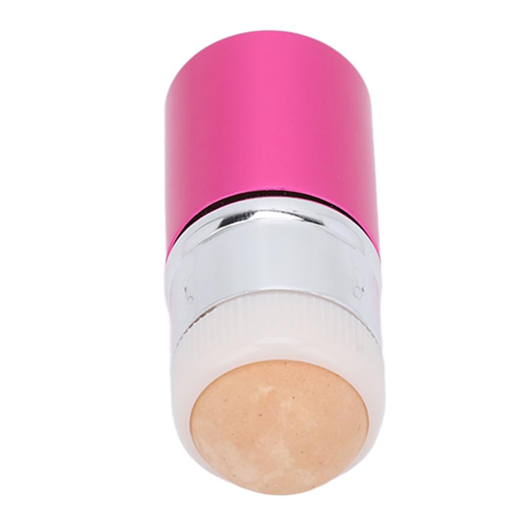 Oil Absorbing Volcanic Roller Oil Resistant Face Roller Oil Control Natural Stone Facial Tool Red