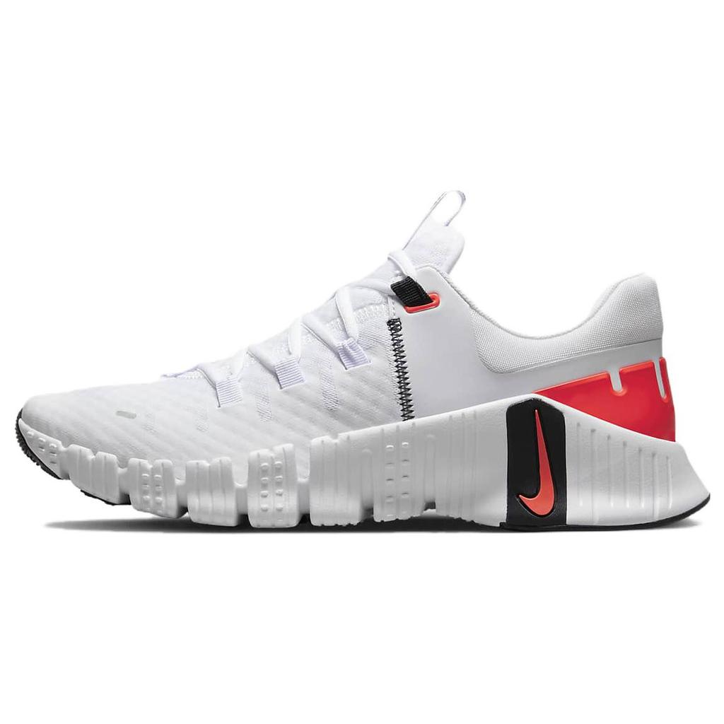Ny Nike Free Metcon 5 Hvit Bright Crimson DV3949-100