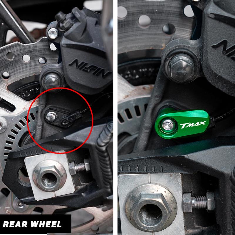 For YAMAHA TMAX T-MAX 560 530 Sx Dx 500 Tmax560 TECH MAX Tmax530 TECH Motorcycle Front Rear Wheel ABS Sensor Protector Guard Cap