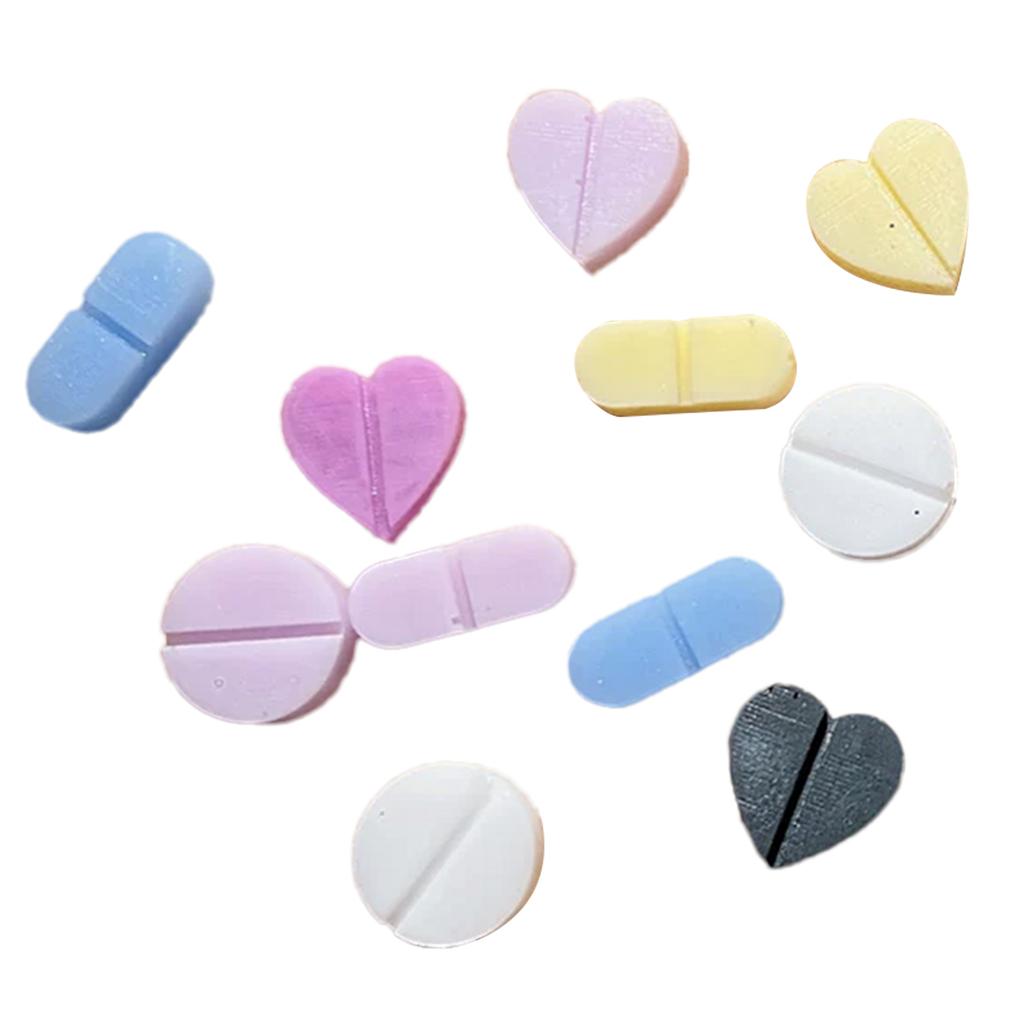 Resin Shaker Fillings Mold,Silicone for Pill Mold Epoxy Resin Mold Filler Quicksand Casting Filling Mold for Jewelry Mak