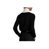 Polo Ralph Lauren Pattern Embroidered Pullover Crew Neck Sweater Women sweater Black 211847029-002
