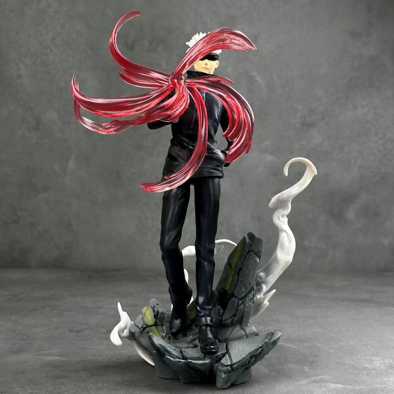Jujutsu Kaisen Gojo Satoru Hollow Technique Special Effects, Battle Gojo Satoru Scene Model Boxed Pvc Model Decoration Toy Gift