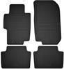 Set of Rubber Mats For: Honda Accord VII Sedan, Station Wagon, Tourer, Type-S (from 2002 To 2008)
