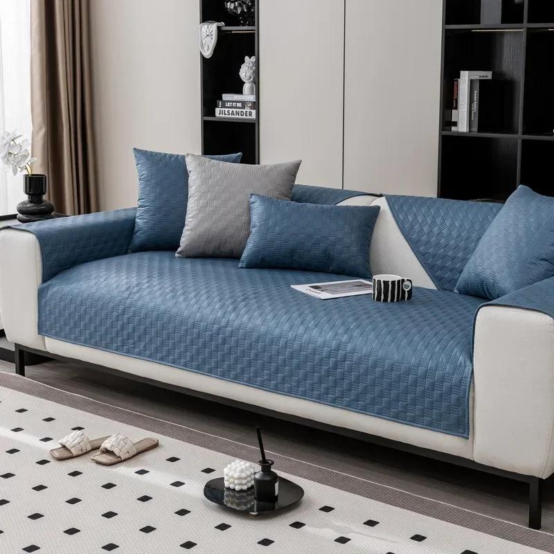 Water Repellent Sofa Cover Pets Kids Universal Sofa Towel Anti-slip Combination Couch Cushion Slipcover for Living Room 1PC