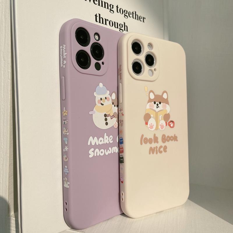 Soft Silicone Casing Fashion Flexible TPU Case Full Back Cover for iPhone Samsung Xiaomi Poco Redmi HUAWEI HONOR