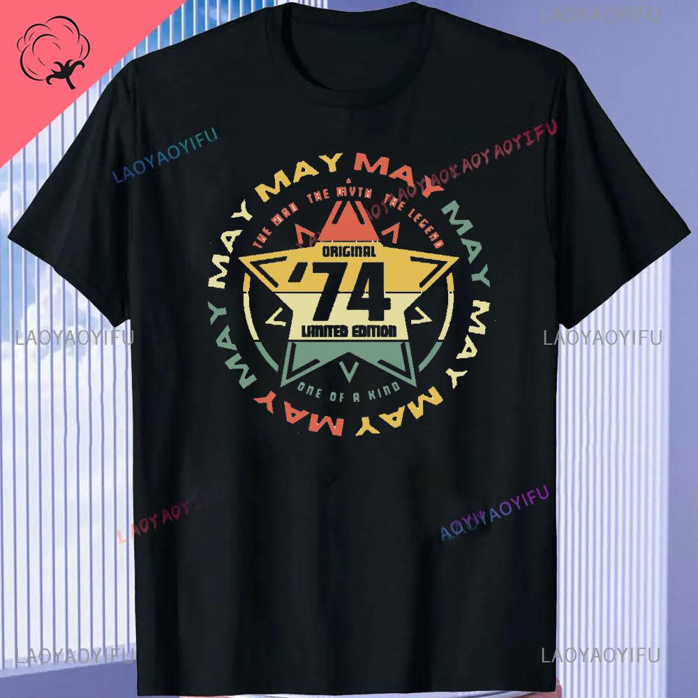 Born in Vintage 1974 Limited Edition Cassette T Shirt  51th Birthday Gifts  Years Old Vintage 1974 High Quality TShirt Tops