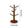 Mug Holder Cup Rack With 6-Hook Coffee Mug Tree For Counter For Wedding Living Room Cafe Restaurant Hotel Party