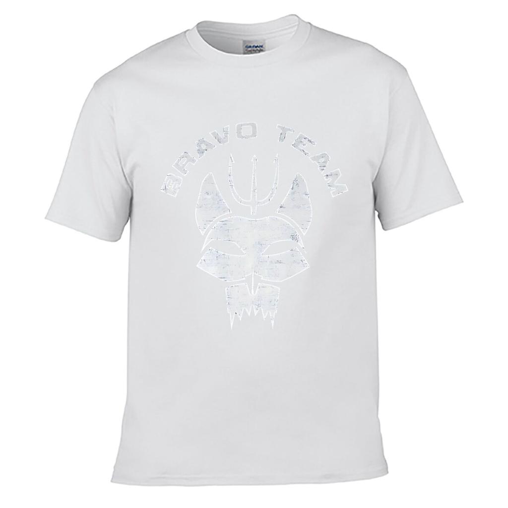 Brave Old Man Viking Trident Graphic Solid Washed Vintage Tee Distressed Loose