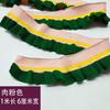Striped Rib Cuffs Fabric Hoodie Garment Collar Bottom Hem Decor Knit Fungus Webbing Cuffs Clothing Sewing Accessories 40x6cm/pc