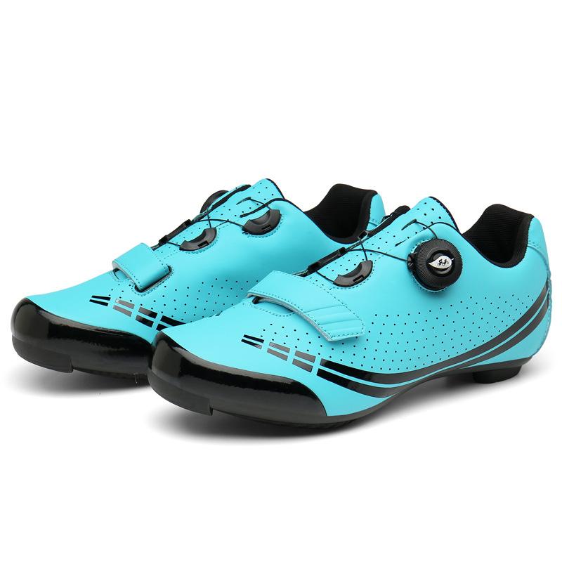 Nuevas Zapatillas de Ciclismo para Exteriores para Hombre y Mujer Zapatillas de Ciclismo Zapatillas de Ciclismo Hebilla Giratoria Bloqueo de Montaña Bloqueo de Carretera Desbloqueado