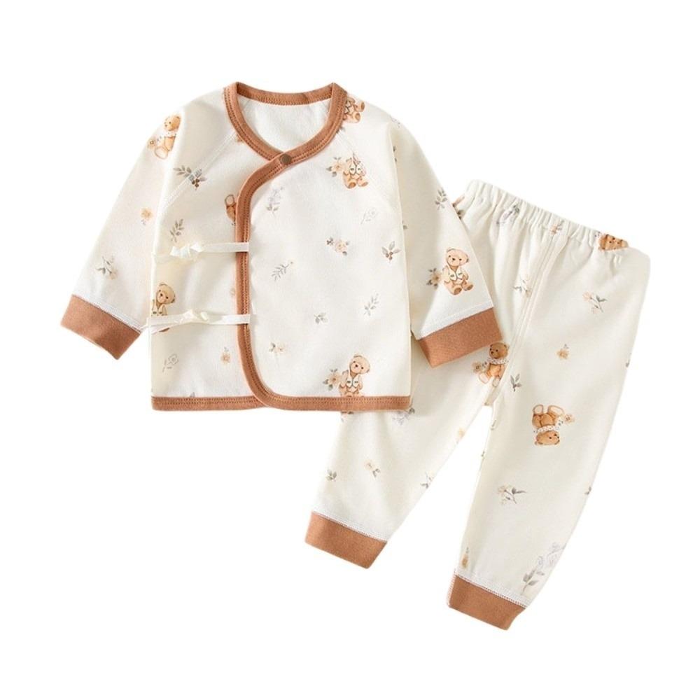 Cotton Baby Clothes Set Long Sleeve Newborn Bottoming Shirt Infant Sleepsuit Pajamas  Daily Wear