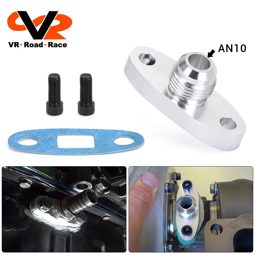 

Модифицированные автозапчасти AN10 Адаптер фланца масляной трубки турбокомпрессора для GT40 VR Road Race