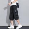 Warrior Herren Sportshorts aus Eis-Seide, schnelltrocknend, 3/4 Länge
