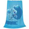 Blues Clues Ugly Christmas Throw Blanket Creative Fleece Blanket for Sofa or Bed Lounge Quilt xcm