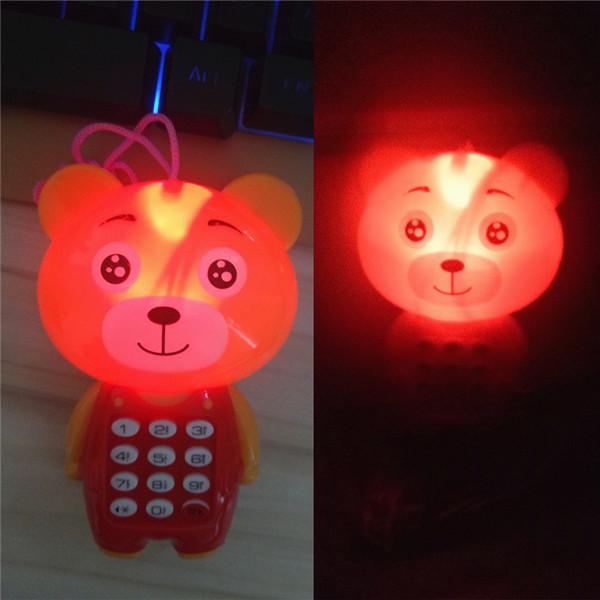 Electronic Toy Phone Musical Children Phone Toy Early Education Cartoon Telephone Cellphone Baby Toy