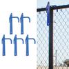 5PCS Metal Fence Stretcher Steel Wire Chain Link Fence Clips Top Rail Fabric Stretching and Tensioni
