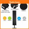 Durable Polyester Outdoor Umbrella Cover Waterproof Windproof Black Oxford Fabric
