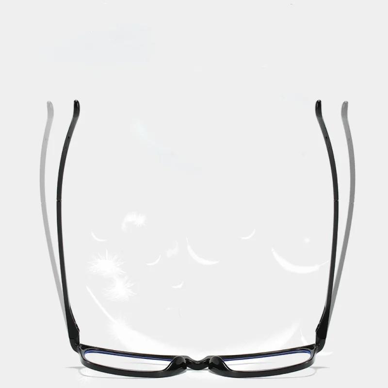 New Reading Glasses Spring Hinge Rectangular Frame Men And Women Hd Reader Eyeglasses Diopter 1.0~+4.0