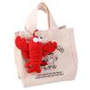 Red Lobster Stuffed Animal Pendant Prop Plush Toy Keychains Bag Pendant Stuffed Keychain Keyring