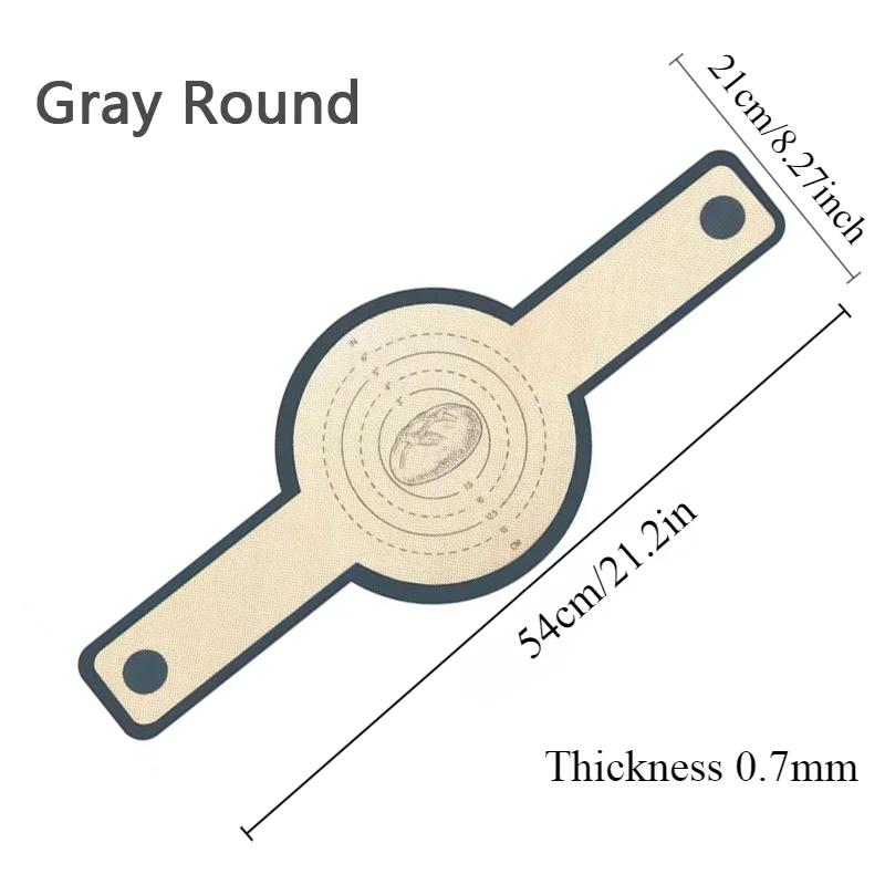 

Reusable Silicone Bread Sling with Long Handle and Non Stick Baking Pad for Oven Baking Pads