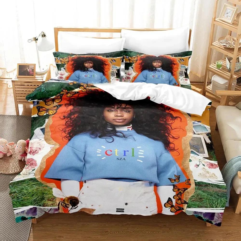  Hip Hop Bedding Set Single Double Queen King Size Duvet Cover Anime Parure De Lit for Adults Boys Quilt Cover Pillowcase