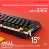 Popular  K400 Wired Mechanical Keyboard RGB Backlit Computer Gaming Keyboard Mechanical for  Games