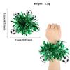 1PC World Cup Football Wrist Flower Sports Theme Party Performance Decorative Colored Bar Bracelet Flower Cheering Props