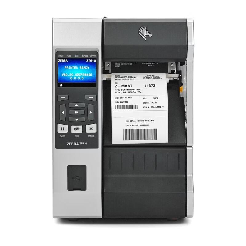 Zebra ZT610 Industrial Barcode Label Printer