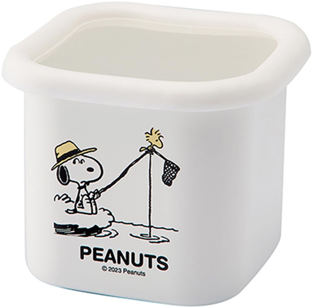 

Toyoro PEANUTS эмалированный куб Stocker белый S SNJ-2314