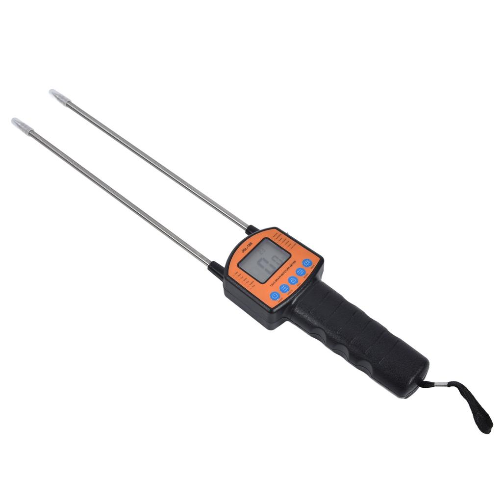 Grain Moisture Tester Voice Prompt LCD Backlit High Accuracy High Sensitivity Sturdy Anti Bending