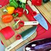 Learning Knife Set - OPINEL - Little Chef - Round-tipped Knife - Peeler - Finger Guard