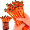 10 PCS Halloween Gel Pens Cute Pumpkin & Skull Design 0.5mm Fine Point Black Ink Perfect for Party Gifts School & Office Supplies Waterproof