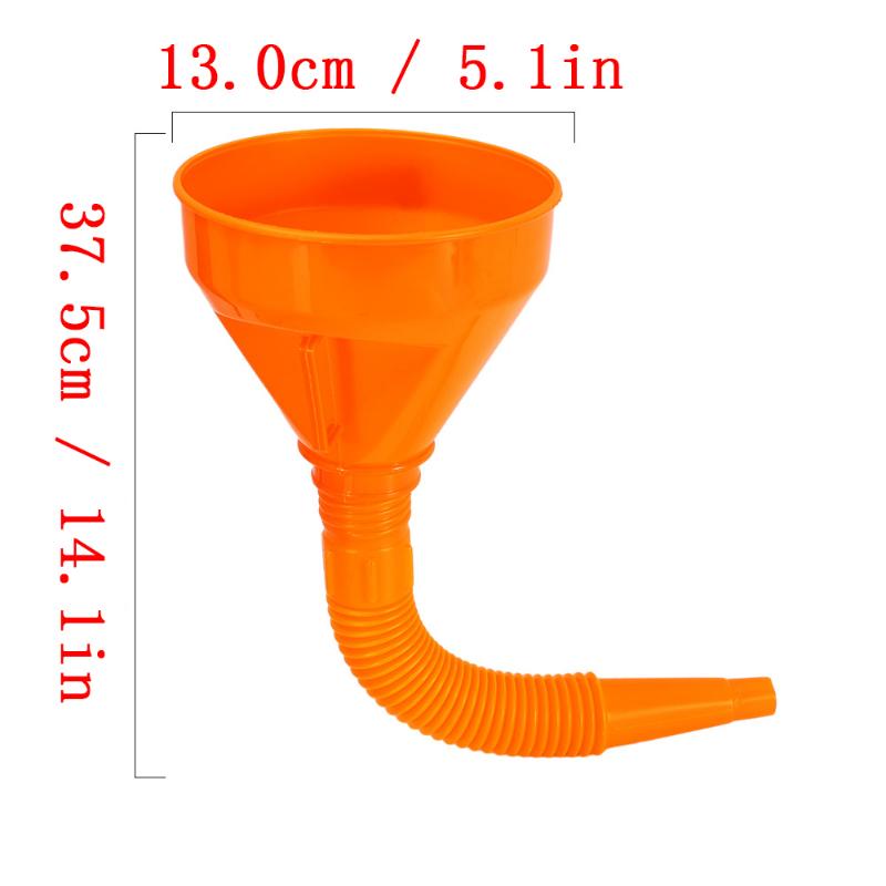 Universal Car Motorcycle Foldable Portable Funnels Auto Motorcycle Refueling Accessories Refueling Gasoline Engine Oil Funnel