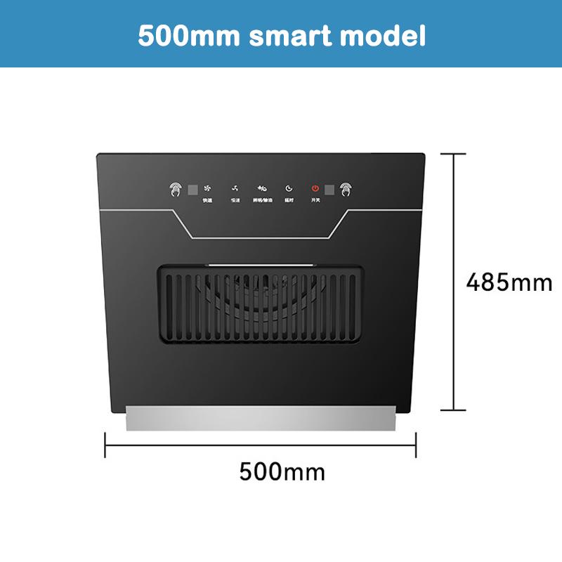

DMWD Бытовая вытяжка с боковым всасыванием Мини-вытяжка Кухонная масляная дымоуловитель Вытяжка Ламповая копоть Вентилятор 220 В Without a fence