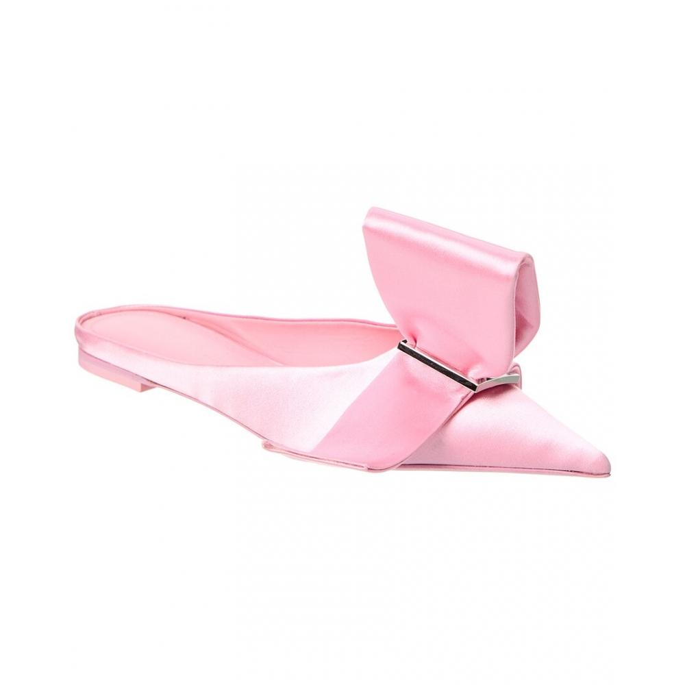 

Salvatore Ferragamo Ferragamo Emii T Satin Flat розовый