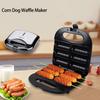 750W Double-Sided Corn Dog & Waffle Maker