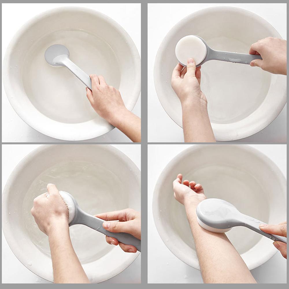 High Quality Skin Cleaning Exfoliating Back Scrubber Shower Brush Bathing Tools Bath Sponge