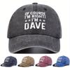 Comfortable and Breathable Washed Cotton Peaked Cap Retro Letter Printed Baseball Cap Trendy and Versatile Sun Hat