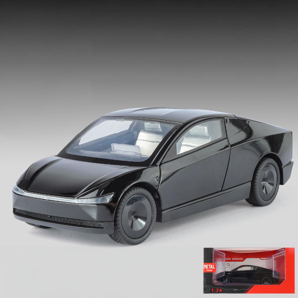 

1:24 Cybercab Robotaxi Alloy Metal Diecast Model Car Auto Accessories Parts Sales Store Central Control Screen Decoration Gifts