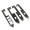 4 Pcs Door Window Control Panel Cover Carbon Fiber Style Glass Lift Button Decoration Sticker for Bronco Sport CX430 4