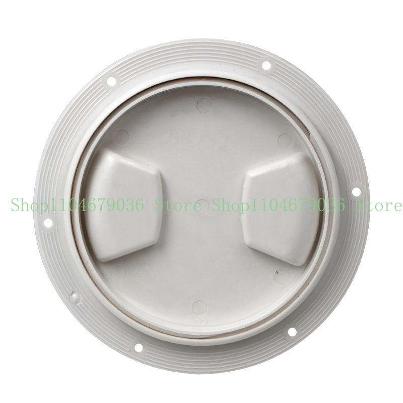 5 inch Non-Slip Deck Plate Corrosion Resistant Marine Access Boat Inspection for Hatch Cover Plate for Marine Boating Wa