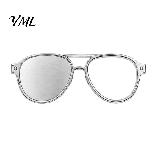 Glasses Hanging Pin Eyeglasses Holder Brooch Pin, Shape Lapel for Men Women, Decorative Clothes Decoration Accessories Suit Dress Shirt Collar