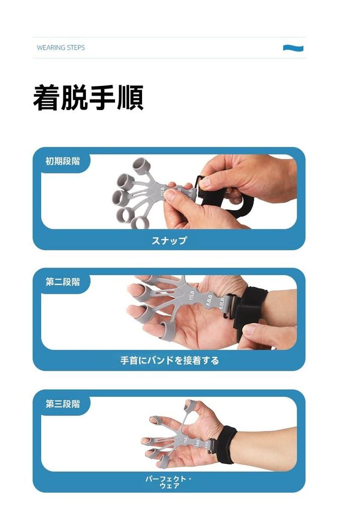 Finger Training Equipment Hand Grip Strengthening Grip Strength 3 Levels