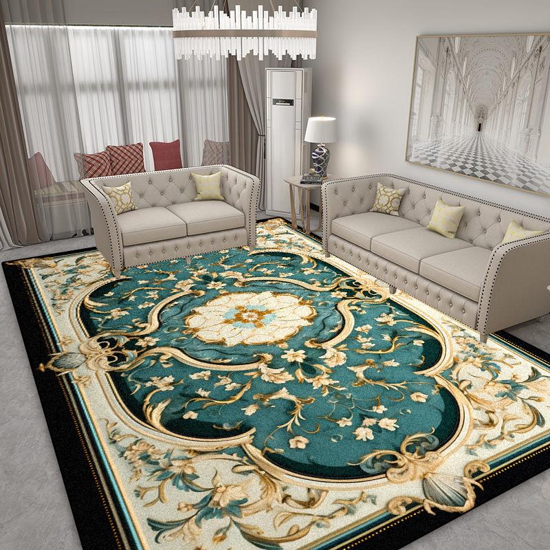 European Style Large Rugs for Living Room Decoration Home Luxury Carpet Sofa Area Nons-slip Floor Mats Bedroom Soft Carpets