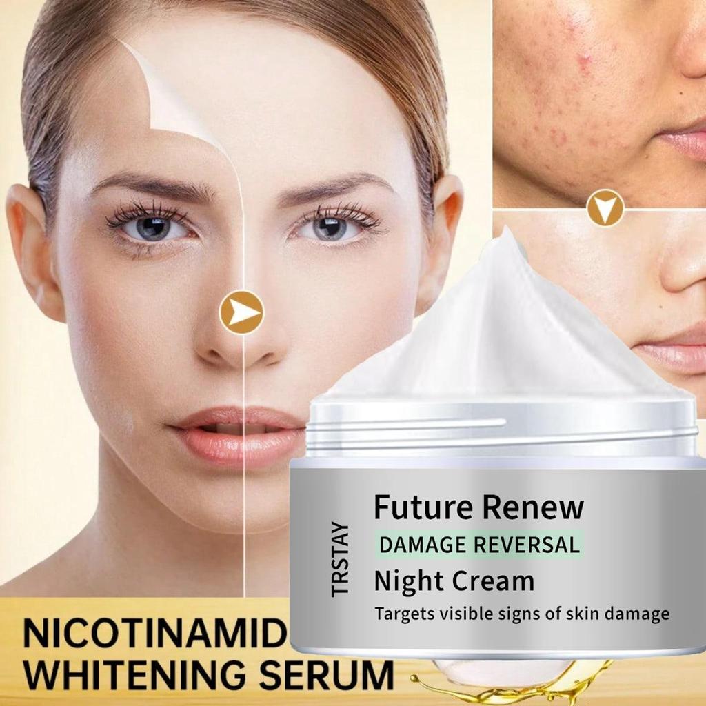 Collagen Hyaluronic Acid Lifts Firmness and Hydration The Night Cream Hydrates and Moisturizes, Nourishes the Skin, Leaving It Soft and Refined