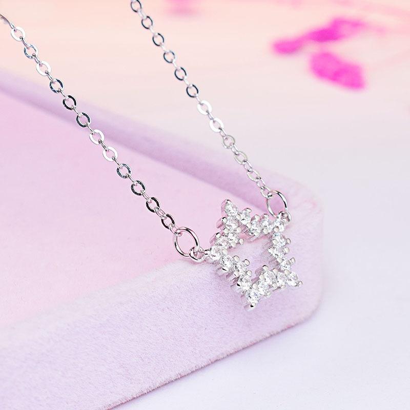 Lindon Women Copper Alloy Zircon Necklace Pendant For Women Party Gifts Fashion Gift