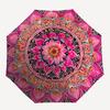 1pc Mandala Artwork Automatic Open/Close Umbrella, Compact Travel Umbrella, 8-Rib Sturdy Frame - Ideal Gift for Friends yy251118022