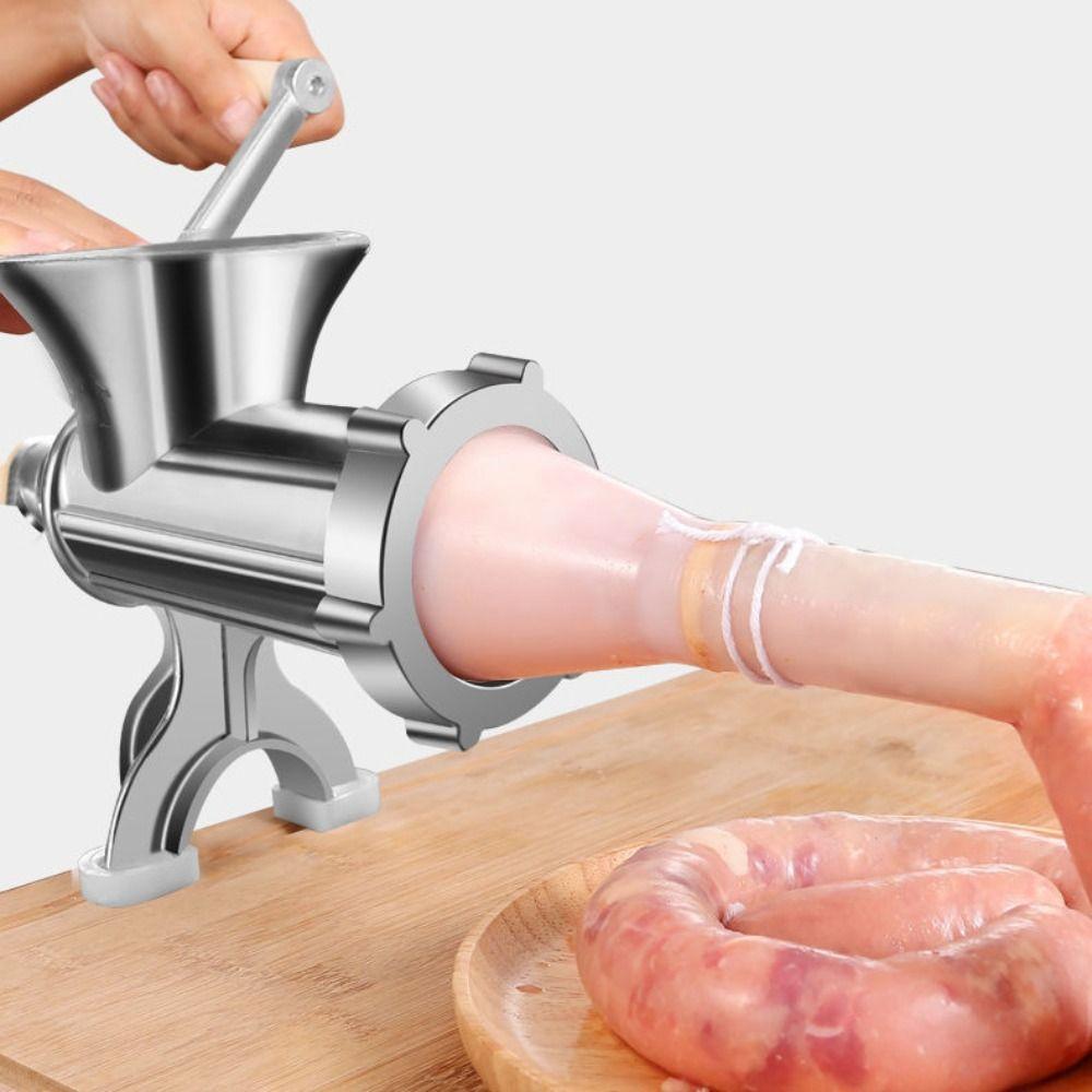 Household Manual Meat Grinder Hand Crank Meat Mincer Multifunctional Enema Machine Cooking
