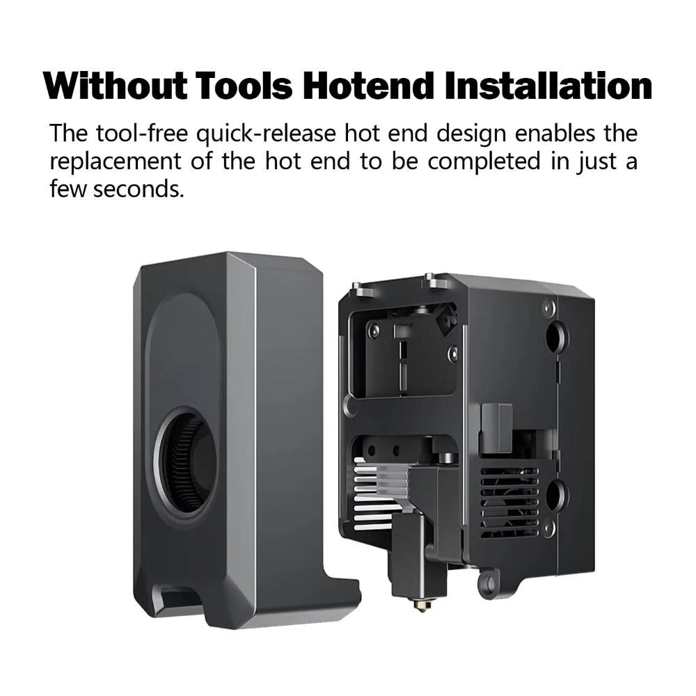 1pcs High-Speed Hotend Kit Hardened Steel 3D Printer Parts Upgrade Parts for Elegoo Centauri Carbon